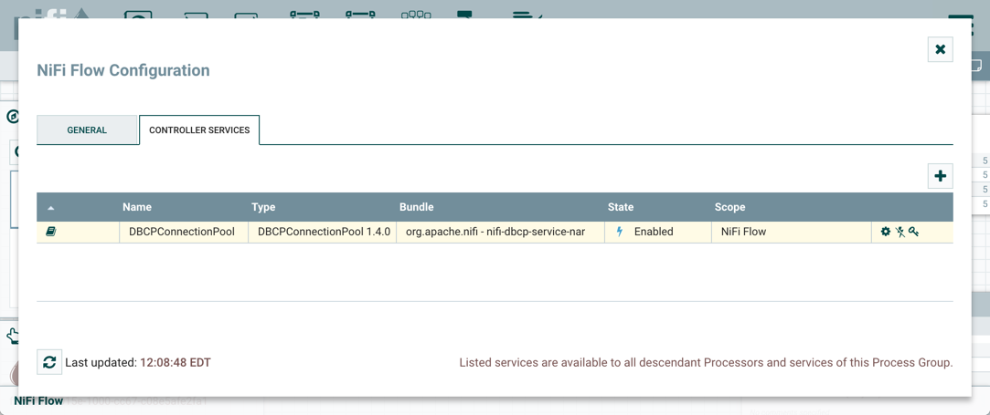 Controller Service Using Variable